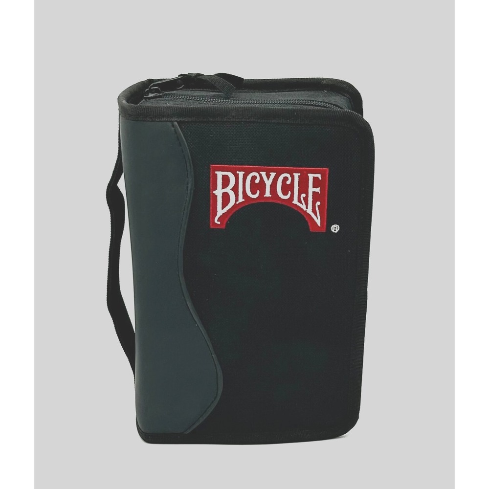 Bicycle Premium Poker Portfolio - 1 Sealed Deck, 300 Chips, Designer Travel Case